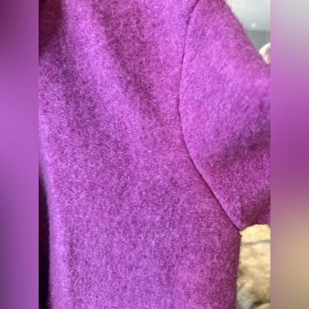 Mango wool blend oversized coat - Picture 4 of 13